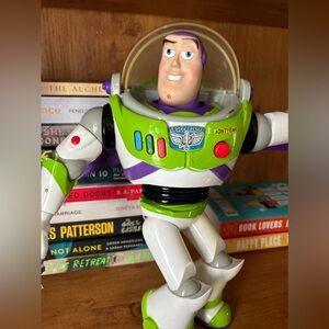 Buzz Lightyear Toy Story Electronic Talking Disney Thinkway 12in TESTED 2018